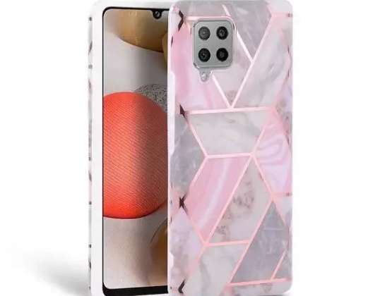 Marble galaxy a42 5g pink
