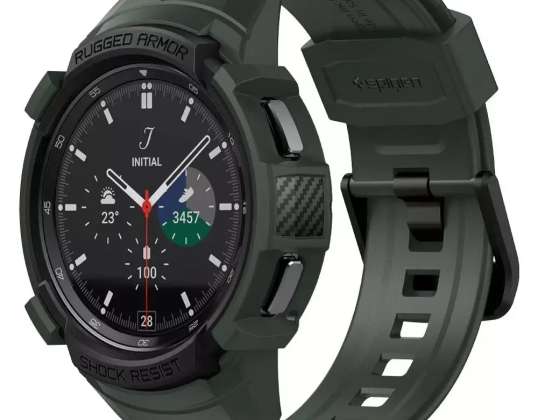 Spigen robustní brnění "pro" Galaxy hodinky 4 klasické 46 mm vojenské zelené