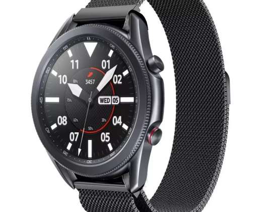 Milaneseband Samsung Galaxy Watch 3 45mm Svart