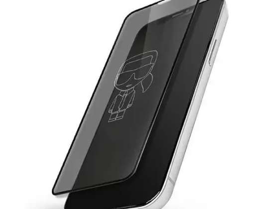 Karl Lagerfeldi karastatud klaas KLSPP12MTR iPhone 12/12 Pro 6,1" Magic