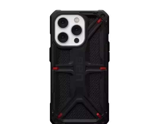 UAG Monarch - iPhone 14 Pro Max aizsargapvalks (kevlar melns)