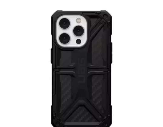 UAG Monarch - custodia protettiva per iPhone 14 Pro Max (fibra di carbonio)