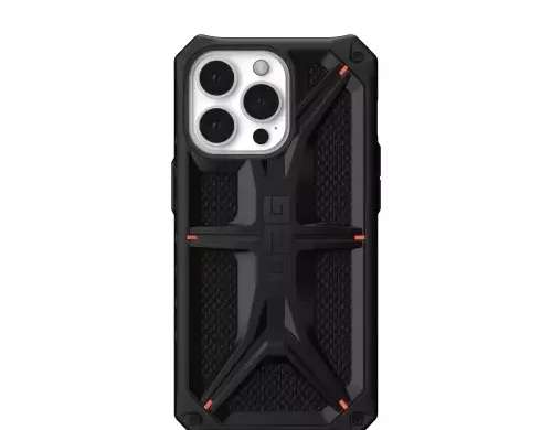 UAG Monarch - custodia protettiva per iPhone 13 Pro Max (kevlar-nero) [vai