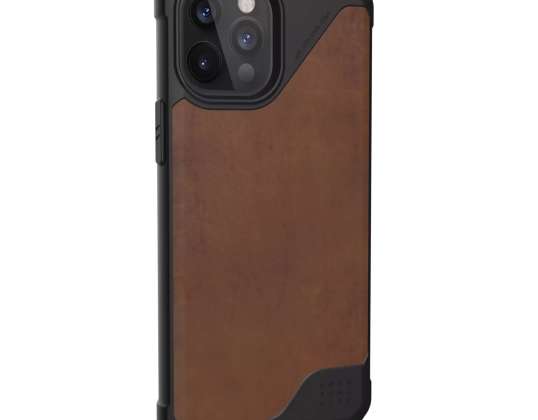 UAG Metropolis LT LTHR ARMR - leather protective case for iPhone 12 P