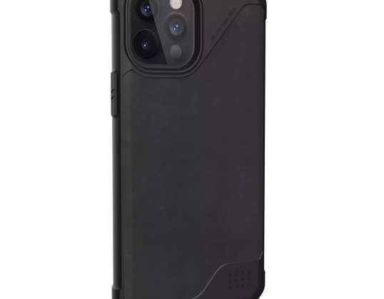 UAG Metropolis LT LTHR ARMR - kožené ochranné puzdro pre iPhone 12 P