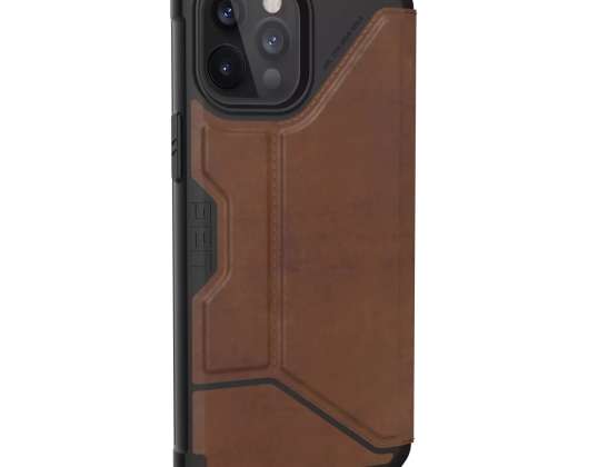 UAG Metropolis LTHR ARMR - capa protetora em couro com aba para iPhones