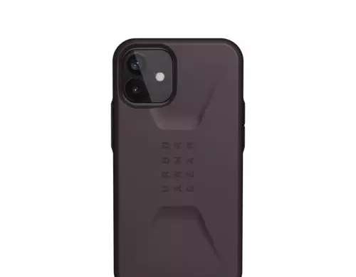UAG Civil - apsauginis dėklas, skirtas iPhone 12 mini (baklažanai) [go] [P]