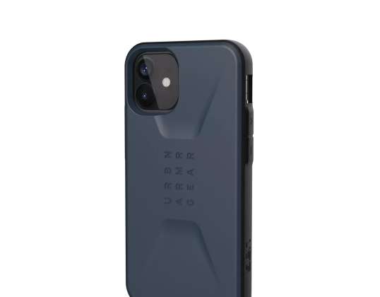 "UAG Civil" - apsauginis dėklas, skirtas "iPhone 12 mini" (tamsiai mėlynas) [go] [P]
