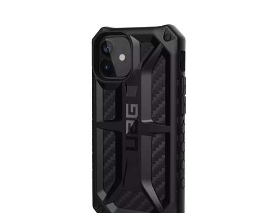 UAG Monarch - ochranné puzdro pre iPhone 12 mini (uhlíkové vlákno) [go] [