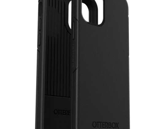 OtterBox Symmetry - beskyttende etui til iPhone 12/12 Pro (sort)