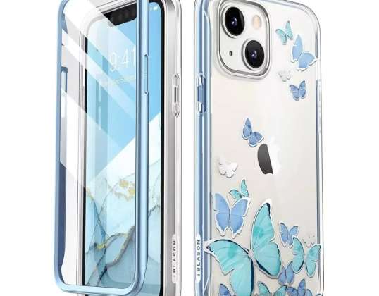 Supcase cosmo iphone 13 / 14 mėlyna musė