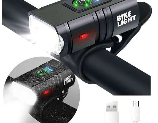 Polkupyörän edessä vedenpitävä valo Alogy LED-valo P-valaistus