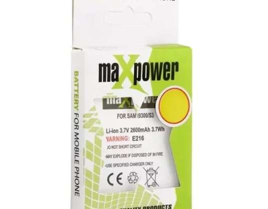 Battery for Samsung E250 1000mAh MaxPower AB463446BU