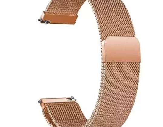 Beline Smartwatch Strap Watch Universal για 20mm Fancy Rose