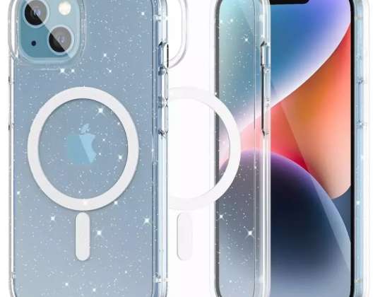 Θήκη FlexAir Hybrid MagSafe για Apple iPhone 13 / 14 Glitter