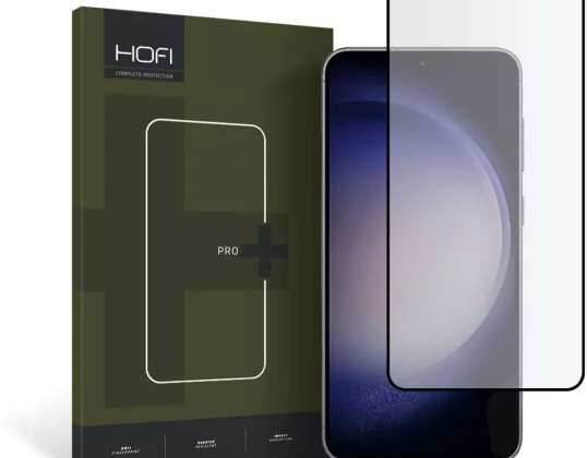 Hofi Glass Pro + karkaistu lasi Samsung Galaxy S23 Blackille