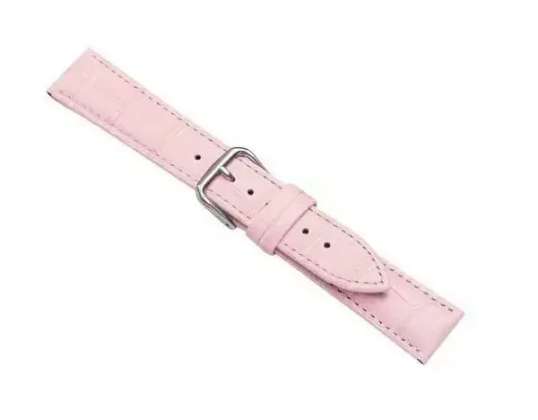 Beline Smartwatch Armband Croco universal für 20mm pink/Pin