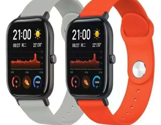 Smartwatch Strap Universal Strap Everyday voor 22mm oranje / of