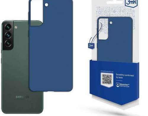 Beskyttelsesveske til Samsung Galaxy S23+ Plus - 3mk matt veske blåbær