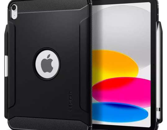 Spigen Rugged Armor Tablet Case for Apple iPad 10.9 2022 MATTE BLACK