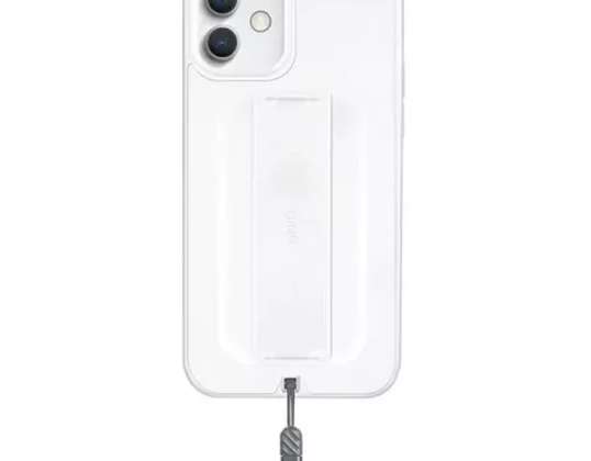 UNIQ Heldro futrālis iPhone 12 mini 5,4" baltam/dabīgam salam Antimicrob