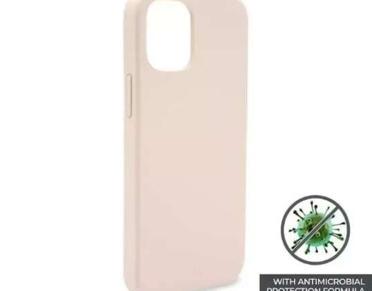 Puro ICON AntiMicrobial Case per iPhone 12 mini 5,4" rosa/rosa IPC125