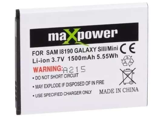 Batteri til Samsung S4 i9500 2600mAh MaxPowe r EB-B600BC / BU
