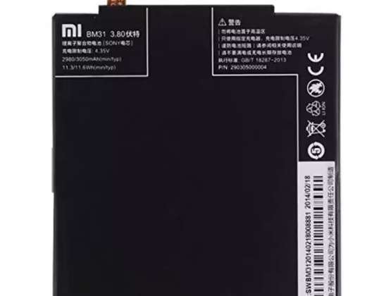 Xiaomi BM31 akumulators Mi3/M3 lielapjoma 3050mAh