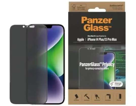 PanzerGlass ultrabred pasform til iPhone 14 Plus / 13 Pro Max 6,7" P