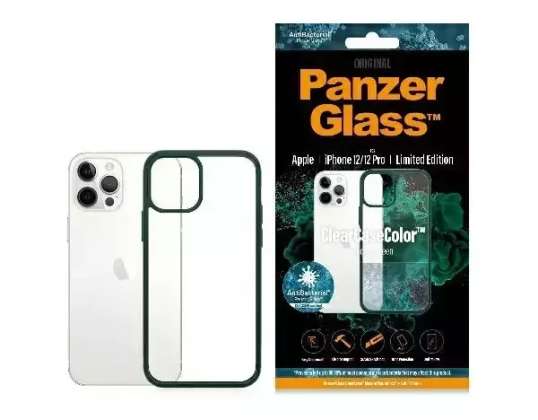 PanzerGlass ClearCase para iPhone 12/12 Pro Racing Green AB