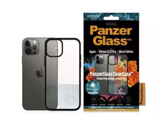 PanzerGlass ClearCase pentru iPhone 12/12 Pro 6,1"Țar antibacterian