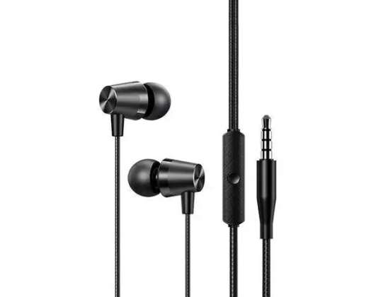 USAMS EP-42 Headphones 3.5mm for set 1pcs black/black SJ475HS01-1