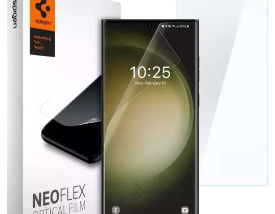 Spigen Neo Flex 2er-Pack Hydrogel-Folie für Samsung Galaxy S23 Ultra C