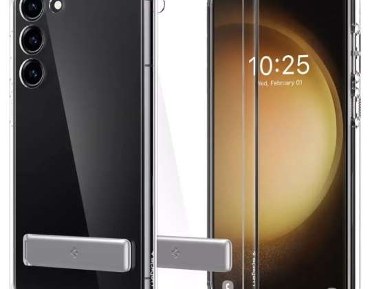 Spigen Ultra Hybrid "S" Hülle für Samsung Galaxy S23 Crystal Clear