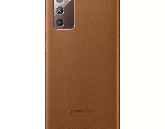 Fodral Samsung EF-VN980LA för Samsung Galaxy Note 20 N980 brun/brun L
