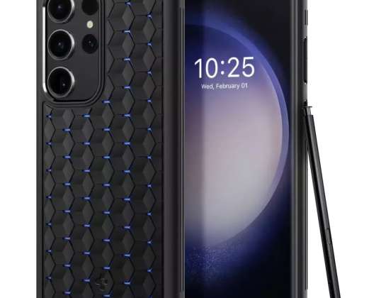 Spigen Cryo soomuskarp Samsung Galaxy S23 Ultra Matte Blac jaoks