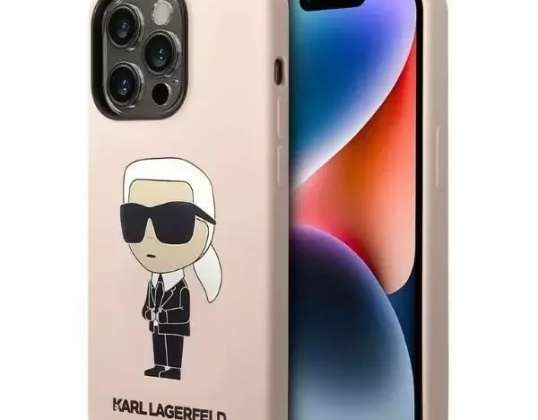 Karl Lagerfeld KLHCP14LSNIKBCP beschermende telefoonhoes voor Apple iPhones