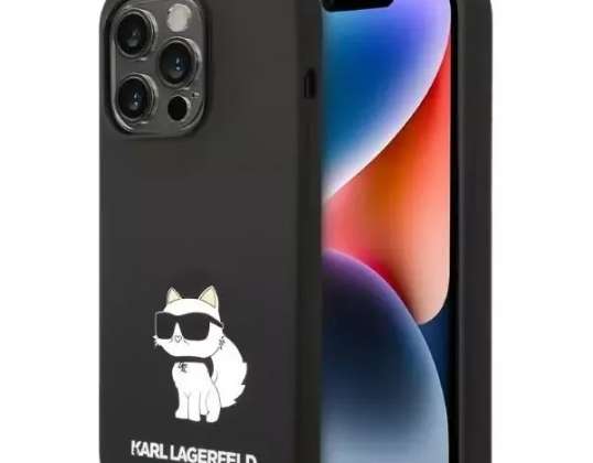 Karl Lagerfeld KLHCP14LSNCHBCK Funda protectora del teléfono para iPhones de Apple