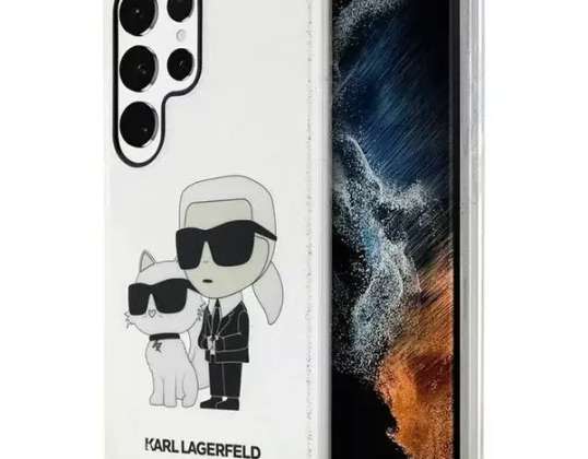 Karl Lagerfeld KLHCS23LHNKCTGT apsauginis telefono dėklas, skirtas Samsung Gal