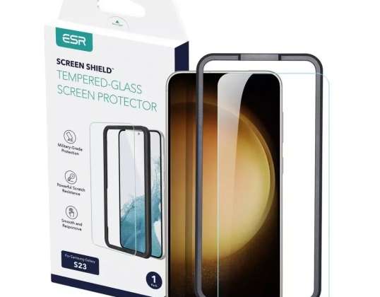 ESR Стеклянный экран экран для Samsung Galaxy S23 Clear