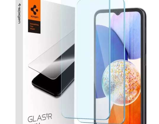 Balenie Spigen Glas.tR Slim Hardered Glass 2 pre Samsung Galaxy A14 5G Cl
