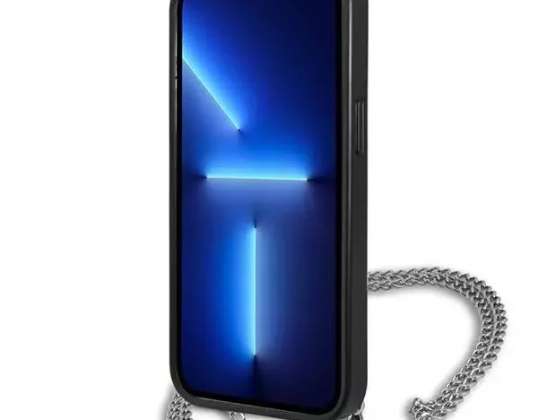 Case Karl Lagerfeld KLHCP13XPMK for iPhone 13 Pro Max 6,7" hardcase Lea
