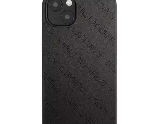Case Karl Lagerfeld KLHCP13MPTLK voor iPhone 13 6,1" hardcase Geperforeerd