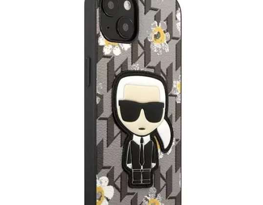 Puzdro Karl Lagerfeld KLHCP13MPMNFIK1 pre iPhone 13 6,1" Kvetina Ikonik Ka