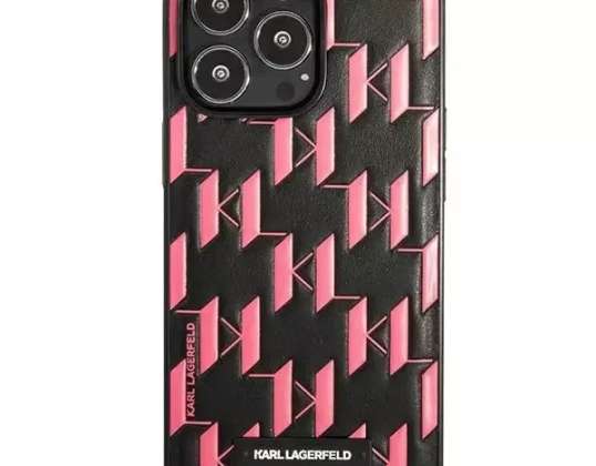 Karl Lagerfeld -kotelo KLHCP13LMNMP1P iPhone 13 Prolle / 13 6,1 tuuman kovakotelolle
