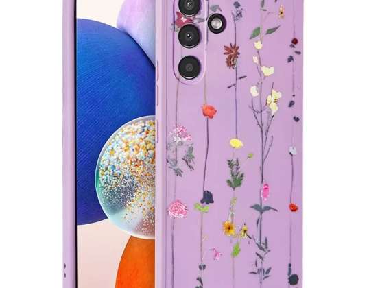 Mood-kotelo Samsung Galaxy A14 5G Garden Violetille