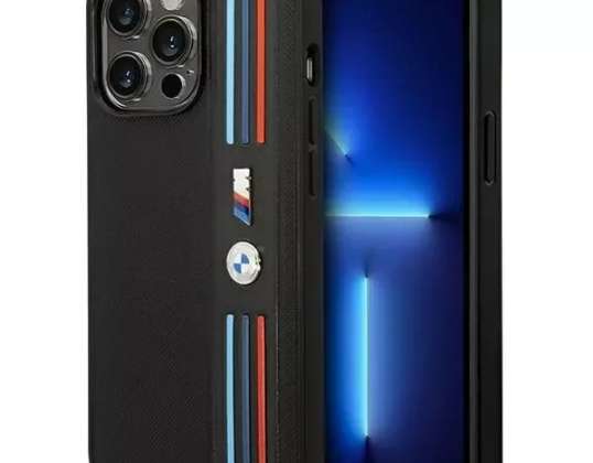 BMW BMHCP14L22PPMK telefono dėklas, skirtas Apple iPhone 14 Pro 6,1" juoda/