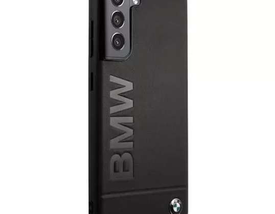 Чехол BMW BMHCS21FESLLBK G990 для Samsung Galaxy S21 FE жесткий корпус Signat