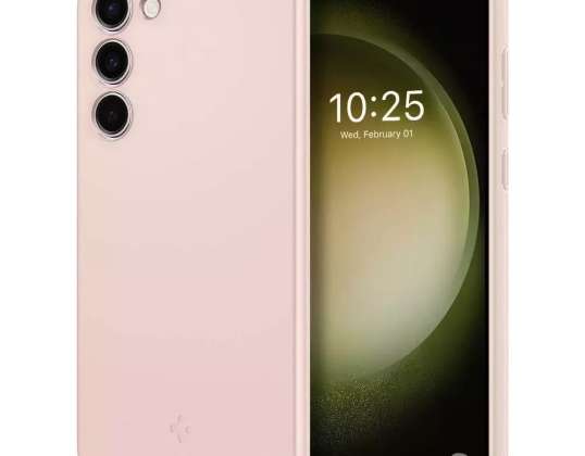 Spigen Thin Fit Case pentru Samsung Galaxy S23 Nisip roz