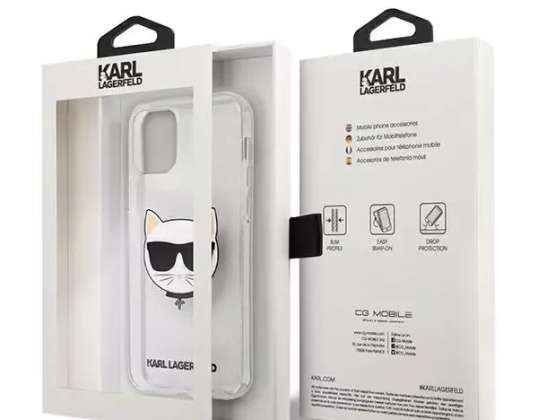 Karl Lagerfeld-fodral KLHCP12MCHTUGLS för iPhone 12/12 Pro 6,1" hardcase